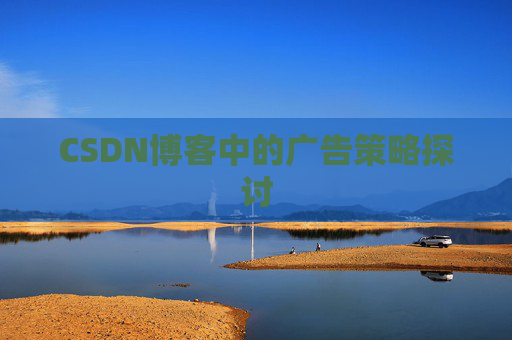 CSDN博客中的广告策略探讨